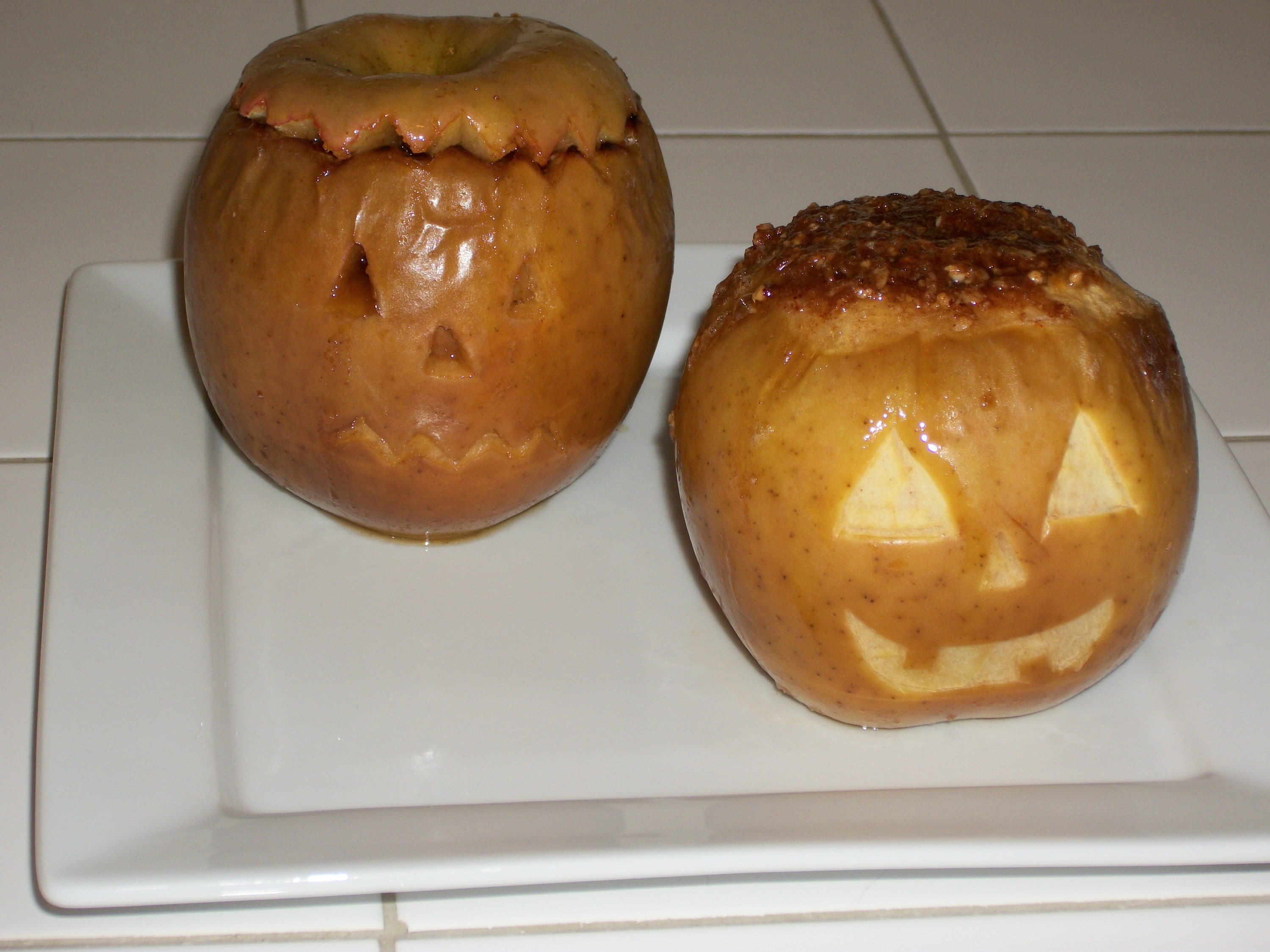 Baked Apple Carvings Video