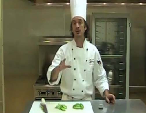 Cooking Coarse - Green Pepper Filet  Video