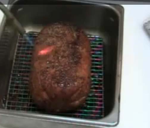 Brown Sugar Ham Glaze And A Blowtorch!  Video