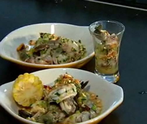 Shrimp Ceviche: Michelle Bernstein