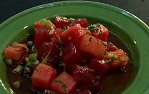 Tuna Ceviche: Michelle Bernstein