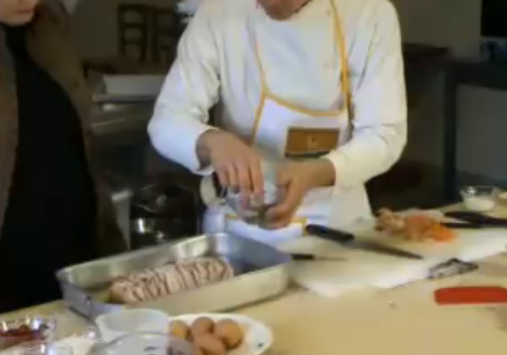 Christmas Meal - Part 2: Stuffing And Cooking Of Guinea Fowl