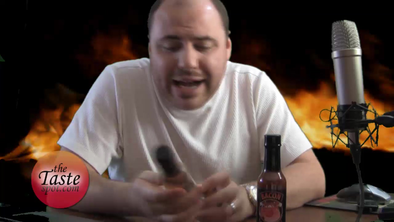 60 Second Taste Test For Bacon Hot Sauce Video