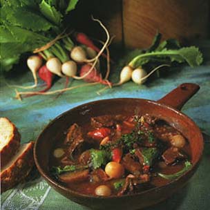 Beef Stew with Turnips (Beef Bourguignonne) picture