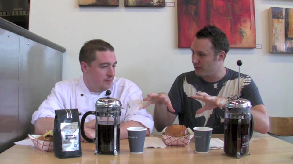 Review Of Coffee And Burger At Dean Deluca In Kansas City Video