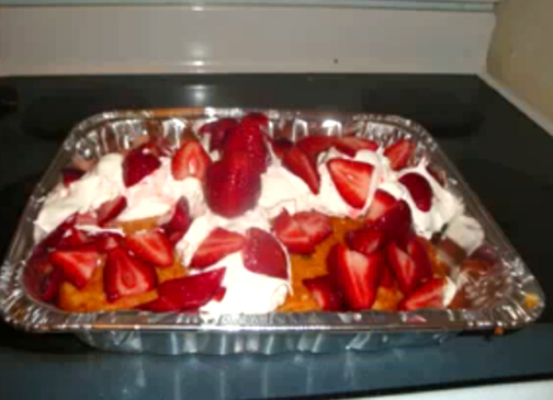 How To Make Double Layered Strawberry Shortcake Video