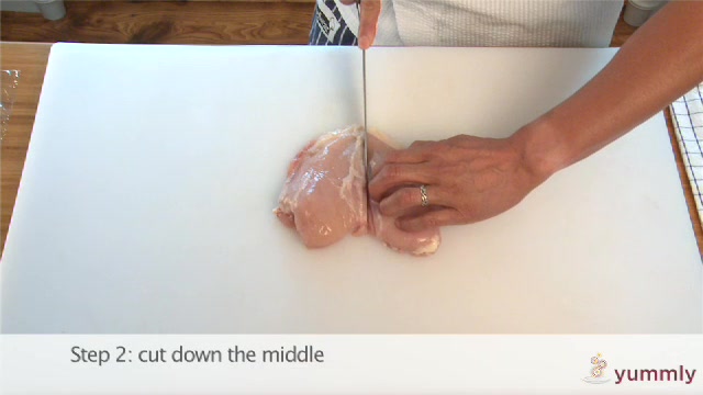 Tips To Cut A Boneless Chicken Breast Video