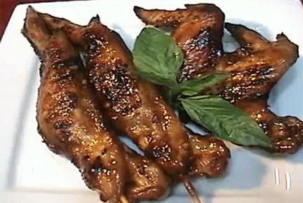 Asian Style Bbq Chicken Wings