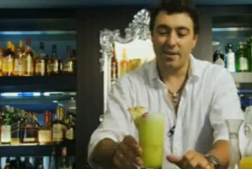 Midrori Rum Based Cocktail Video