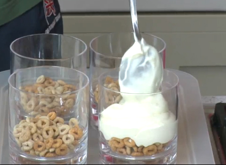 Mini Lemon Cheerio's Cheesecakes Recipe Video