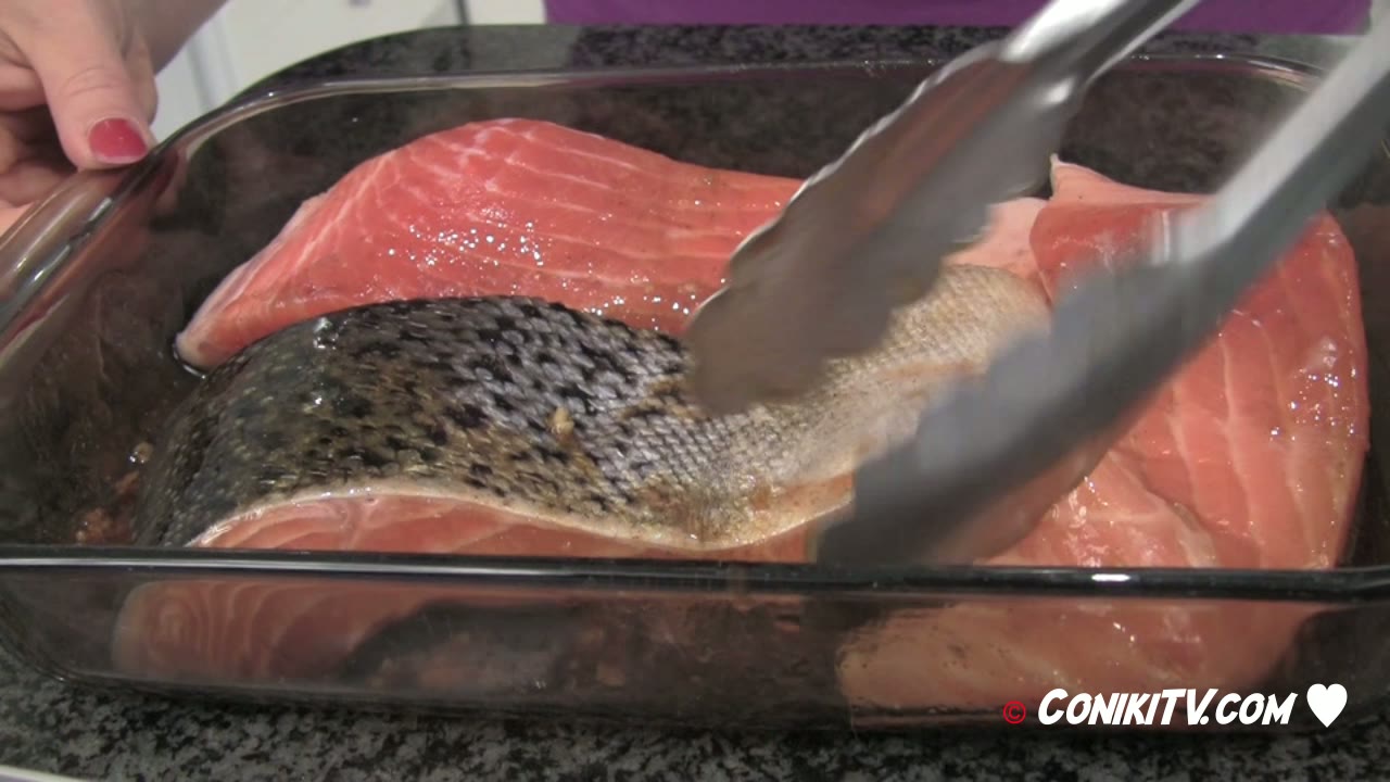 Niki's Oriental Salmon Recipe Video