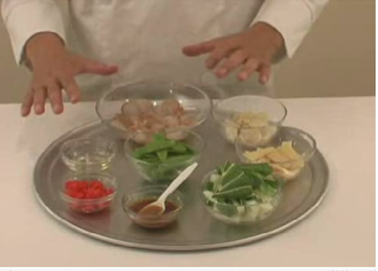 How To Cook Shrimp With Vegetables Video