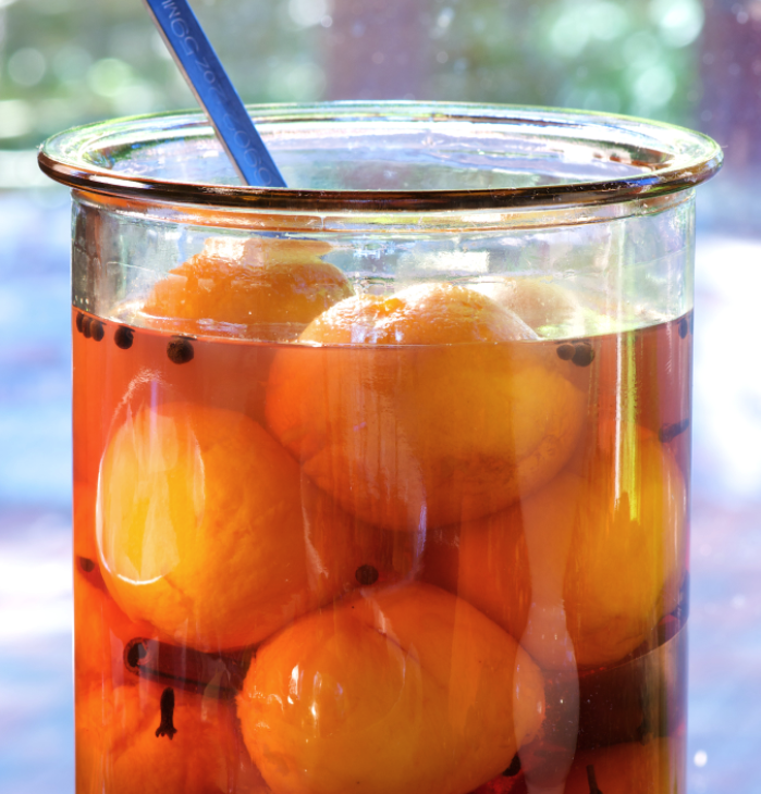 Brandied Peaches Recipe Video