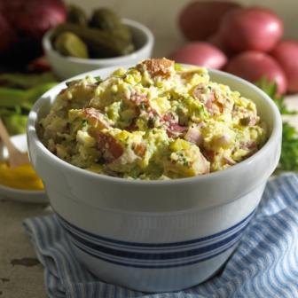 Tips To Make Fat Free Healthy Potato Salad Video
