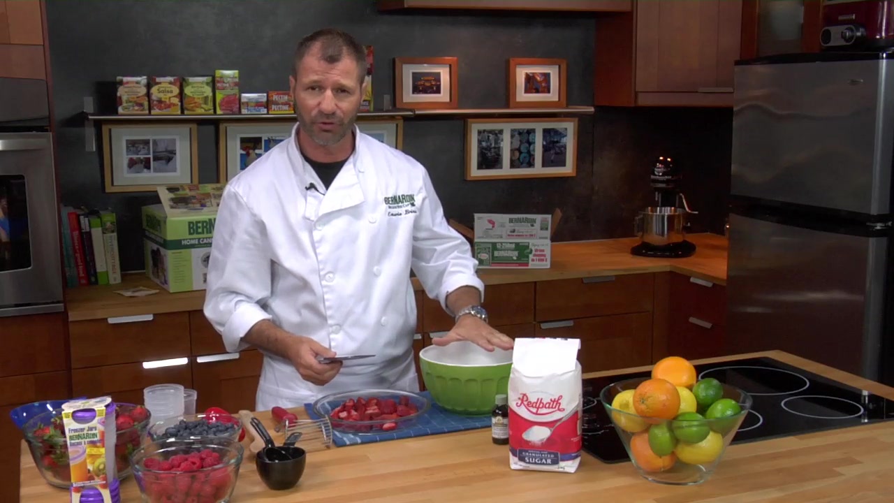 How To Make Strawberry Freezer Jam Video