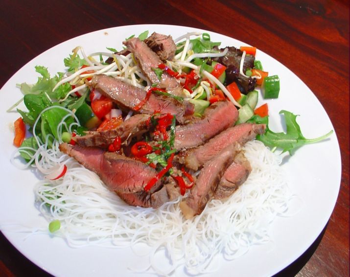 How To Make Thai Beef Salad Video