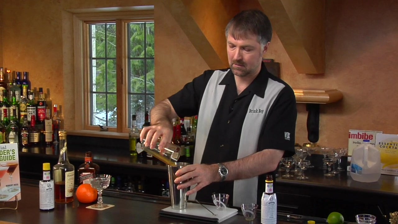 Making Calvados Cocktail Video