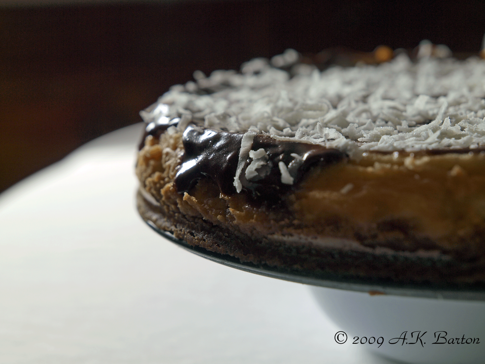 Tropical Cheesecake. Tropical Cheesecake. picture