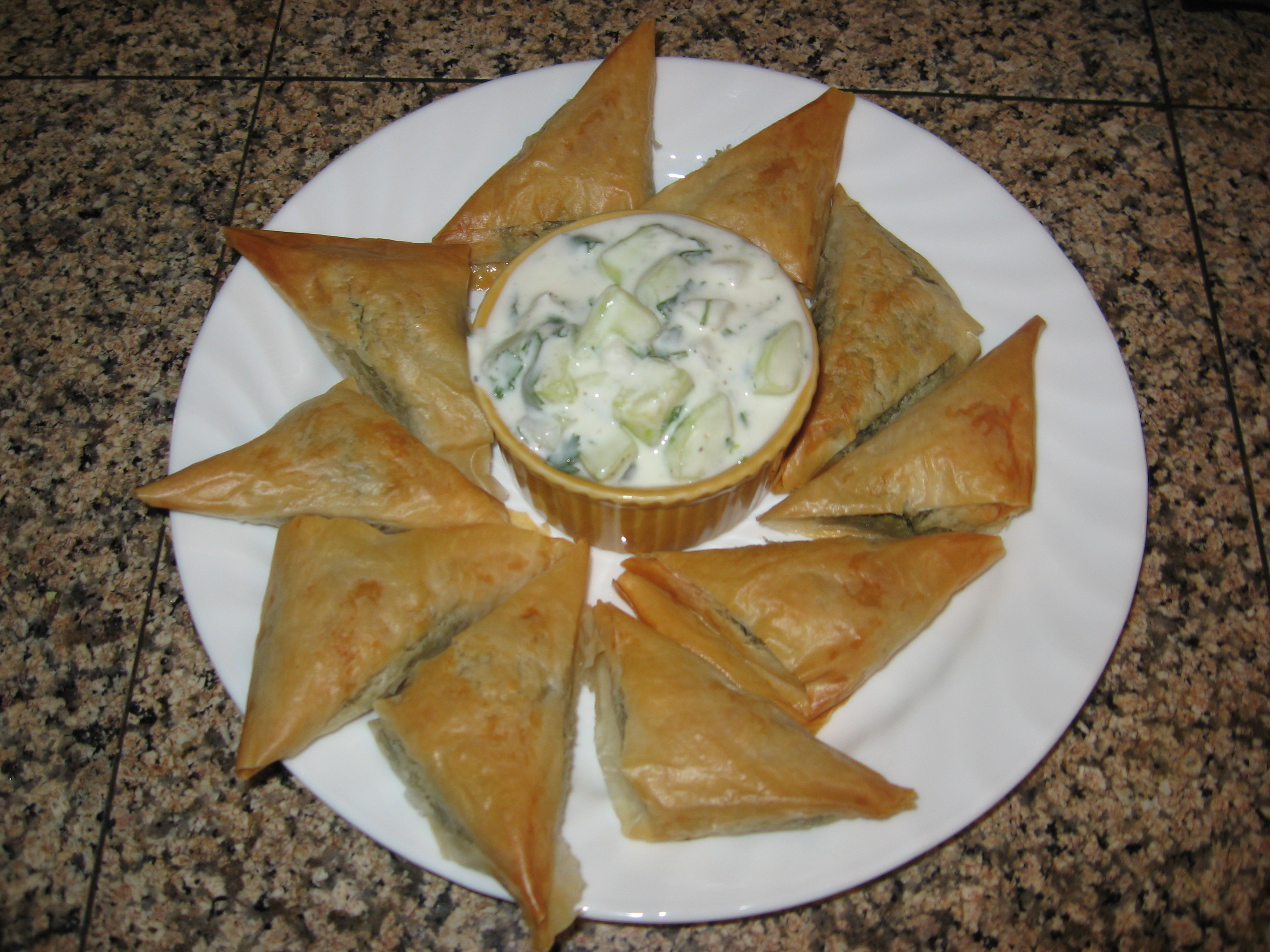 Baking Apollo Spanakopita Video