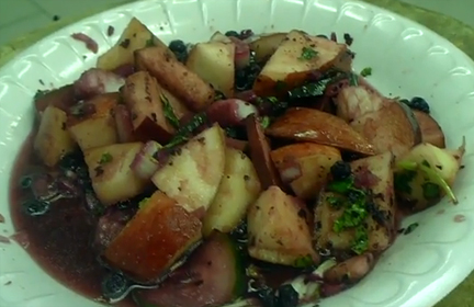 Apple Bulgur Salad