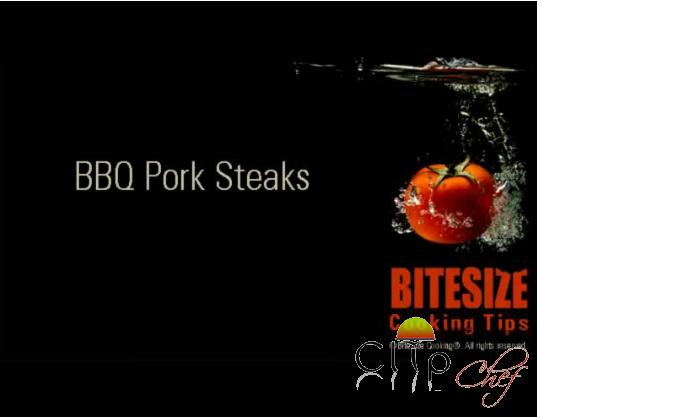 Bbq Pork Steaks Video