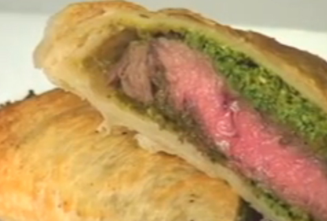 Spinach Beef Wellington