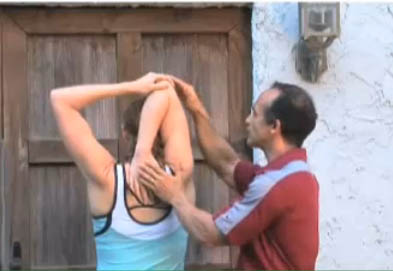 Beginner  Exercises - One Arm Triceps Stretch   Video