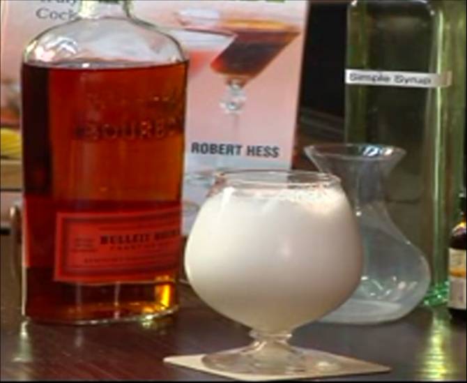 Bourbon Milk Punch Video