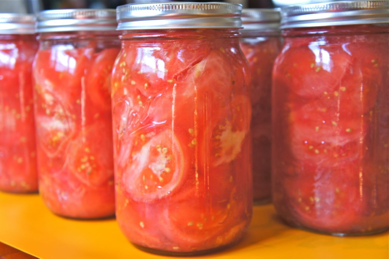 canned tomatoes