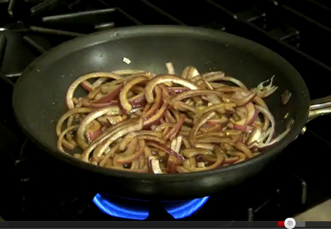 Caramelizing Onions Video