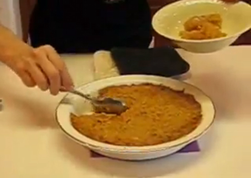 Comfortable Cheddar Apple Crisp
