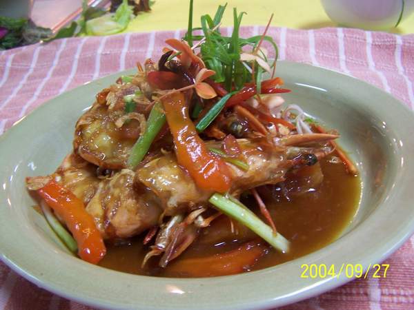 Famous Thai Seafood dish picture
