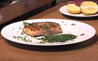 Crispy Sweet Salmon