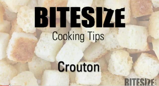 Croutons Video