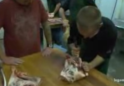 How To De Bone Toughest Parts Of Leg Of A Lamb Video
