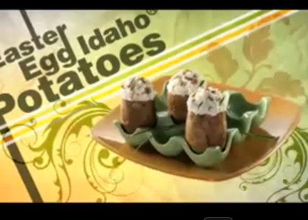 Easter Eggs With Idaho Potato