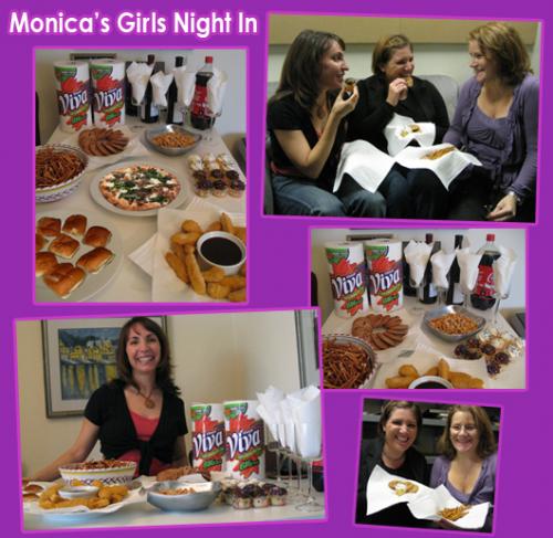 Monica's "Girls Night In"