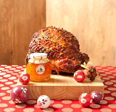 Christmas Menu With Ham