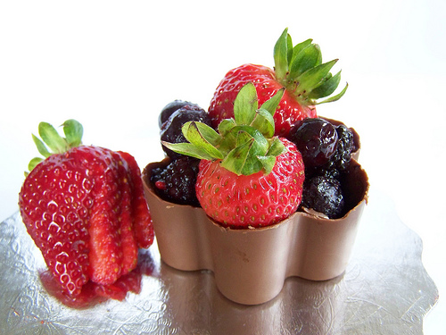 Chocolate With Summer Fruits