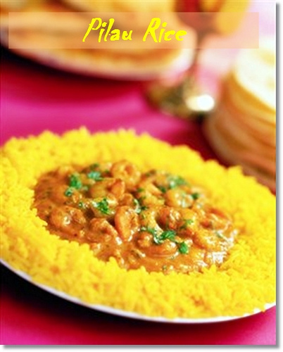 Pilau Rice with Step by step Making photos