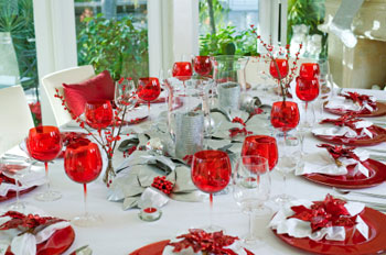 Christmas Table Setting