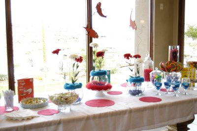 Baby Shower Table Setting
