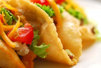 Tex Mex menu