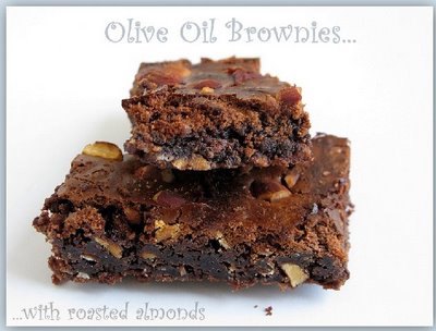OLIVE OIL BROWNIES