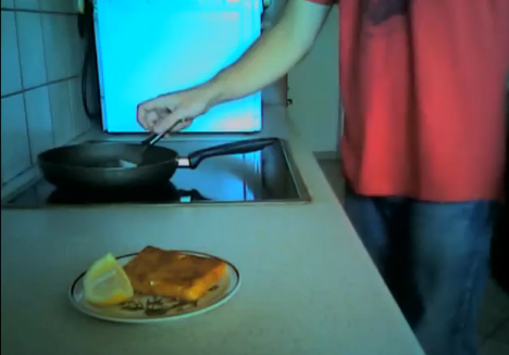 Pan Seared Feta Cheese