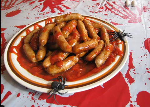 Halloween Special Cocktail Sausages 