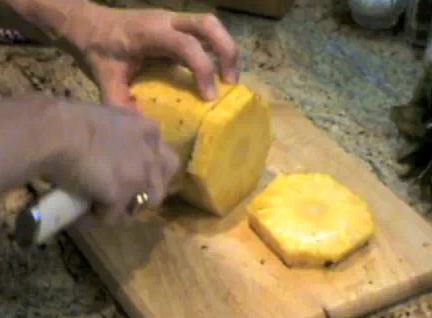 Tips To Cut Pineapple Video