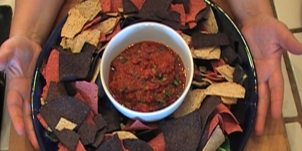 Homemade Spicy Tomato Chipotle Salsa