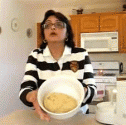 Making Dough For Roti