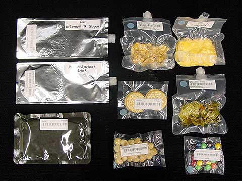 History Of Food In Space